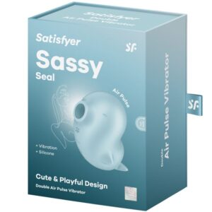 Satisfyer-Sassy Seal Stimolatore aria Pulse · Vibratori (immagine 3)