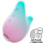 Satisfyer Air Pulse-Mermaid Vibes Stimolatore & Vibratore Menta e · Vibratori
