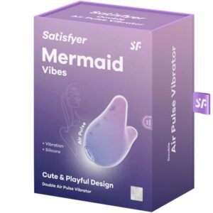 Satisfyer Air Pulse-Mermaid Vibes Stimolatore & Vibratore Viola 12 Satisfyer Air Pulse-Mermaid Vibes Stimolatore & Vibratore Viola · Vibratori (imaginea 6)