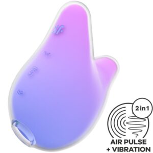 Satisfyer Air Pulse-Mermaid Vibes Stimolatore & Vibratore Viola