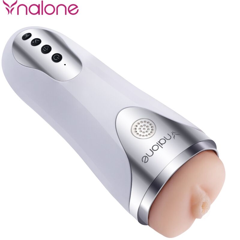 Nalone-Masturbatore con vibrazione Magician Bianco 7 velocità 3 Nalone-Magician Masturbator cu Vibrație, Alb-TPE, 7 Trepte · Masturbatoare (imaginea 3)