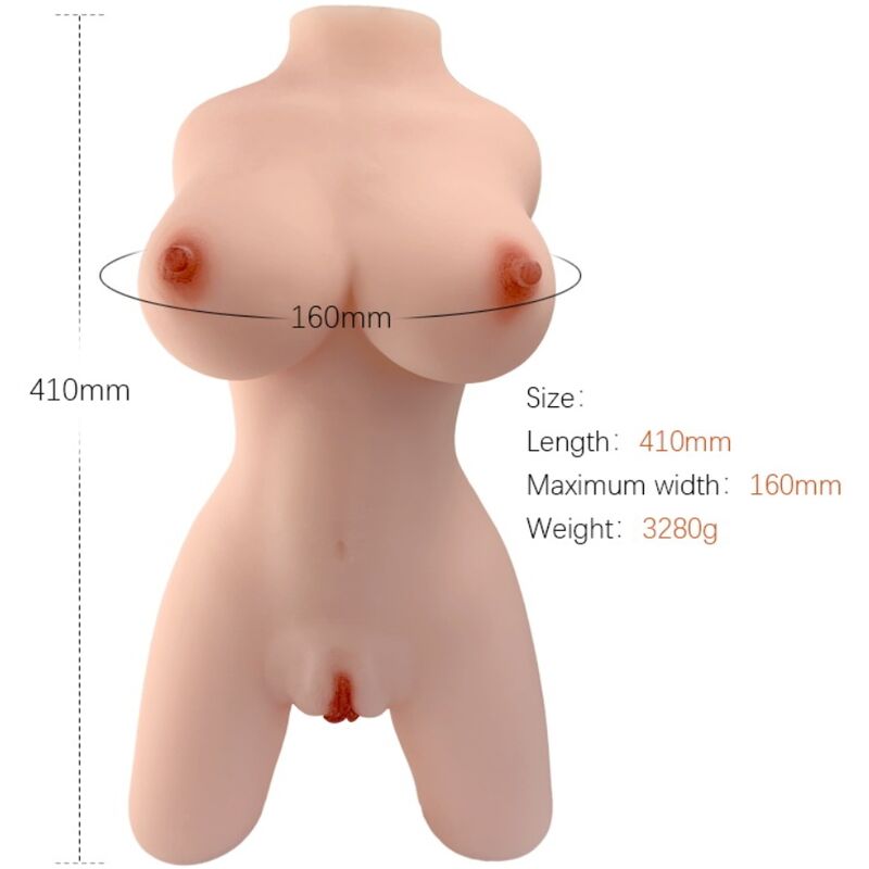 Armony-Torso Femminile Realist Model 4-TPE 1 Armony-Torso Femminile Realist Model 4-TPE · Bambole & Gonfiabili