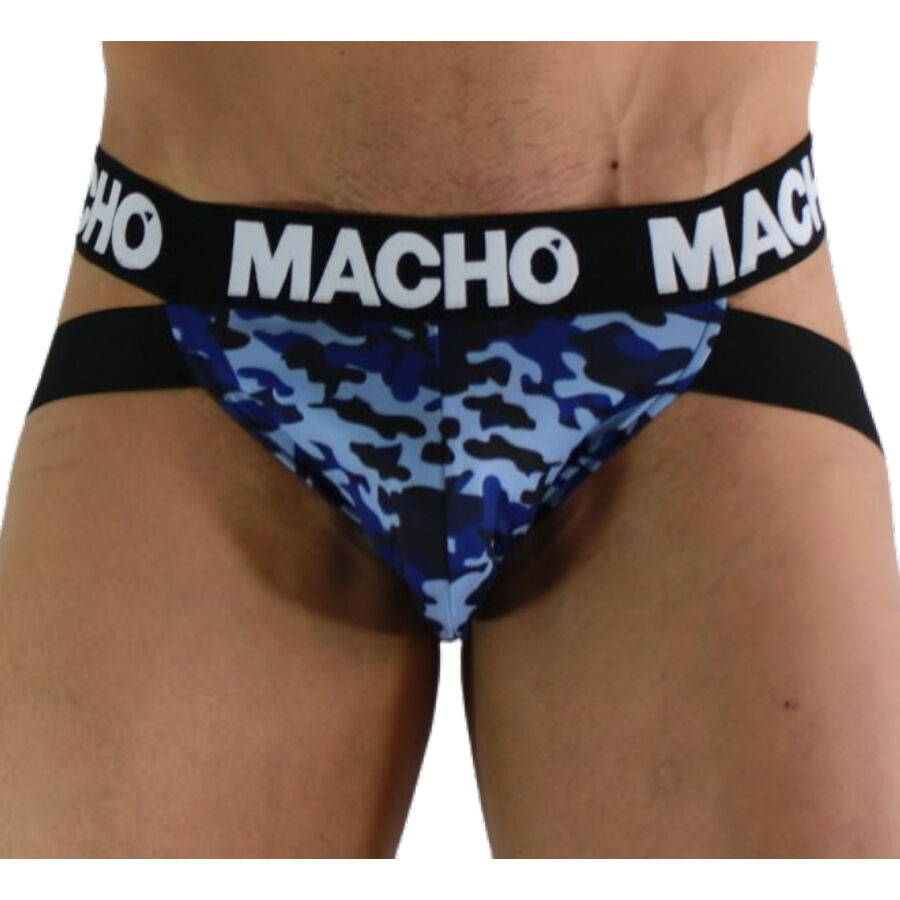 MACHO - MX28MV JOCK MILITARY GREEN S Macho Underwear-MX28MV Jock Military · Intimo uomo