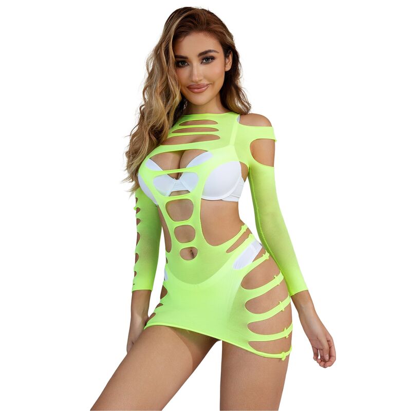 Subblime Dresses-952280 Abito in rete elastica con maniche 9 Subblime Dresses-952280 Abito in rete elastica con maniche · Lingerie sexy donna (imaginea 9)