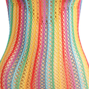 Subblime Dresses-952341 Abito a rete arcobaleno, Taglia unica 13 Subblime Dresses-952341 Abito a rete arcobaleno, Taglia unica · Lingerie sexy donna (imaginea 3)