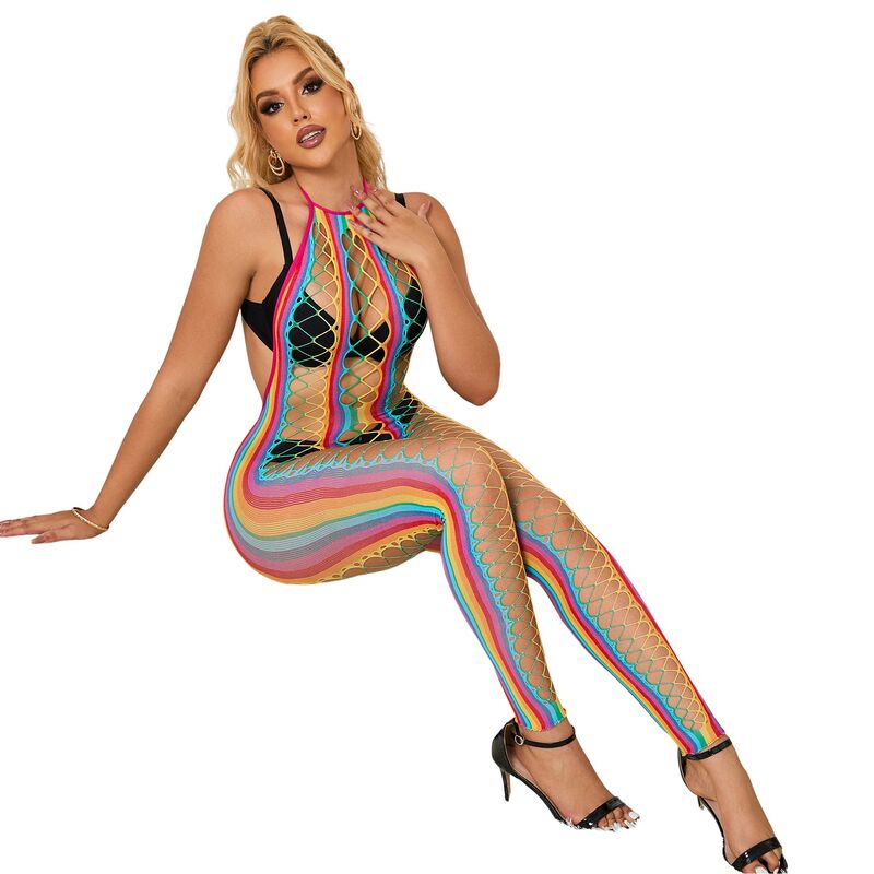 Subblime Bodystockings-952358 Bodystocking Halter di Rete 7 Subblime Bodystockings-952358 Bodystocking Halter di Rete · Lingerie sexy donna (imaginea 7)