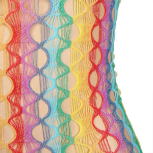 Subblime Dresses-952365 Abito Rete Tagliata A Spalle Arcobaleno · Lingerie sexy donna (imaginea 7)