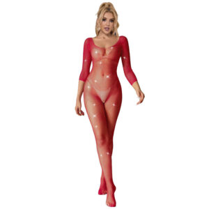 Subblime Bodystockings-952419 Bodystocking Rete a cristalli