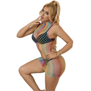 Subblime Dresses-952433 Abito Tipo Rete Collare Alto Senza Maniche 15 Subblime Dresses-952433 Abito Tipo Rete Collare Alto Senza Maniche · Lingerie sexy donna (imaginea 5)