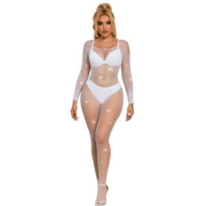 Subblime Bodystockings-952396 Bodystocking Rete di Strass 7 Subblime Bodystockings-952396 Bodystocking Rete di Strass · Lingerie sexy donna