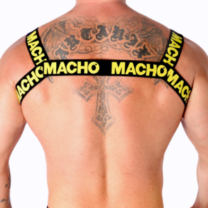 Macho Underwear-Imbracatura Doppio Elastico Giallo · Intimo uomo (imaginea 4)