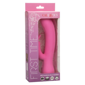 Calexotics-First Time Rabbit Vibratore ricaricabile Rosa-Silicone · Vibratori (immagine 4)