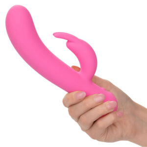 Calexotics-First Time Rabbit Vibratore ricaricabile Rosa-Silicone · Vibratori (immagine 6)