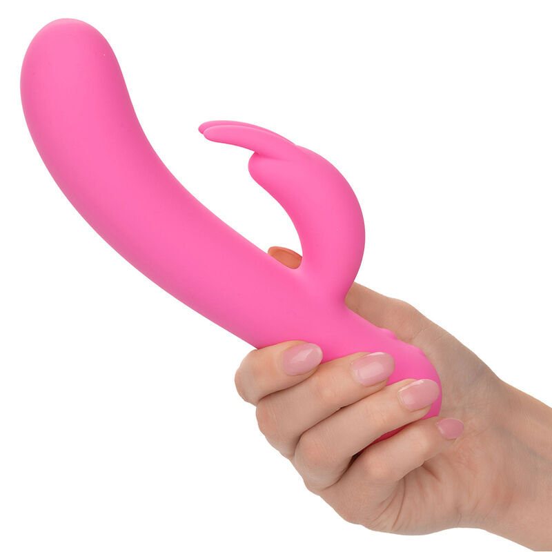 Calexotics-First Time Rabbit Vibratore ricaricabile Rosa-Silicone · Vibratori (immagine 6)