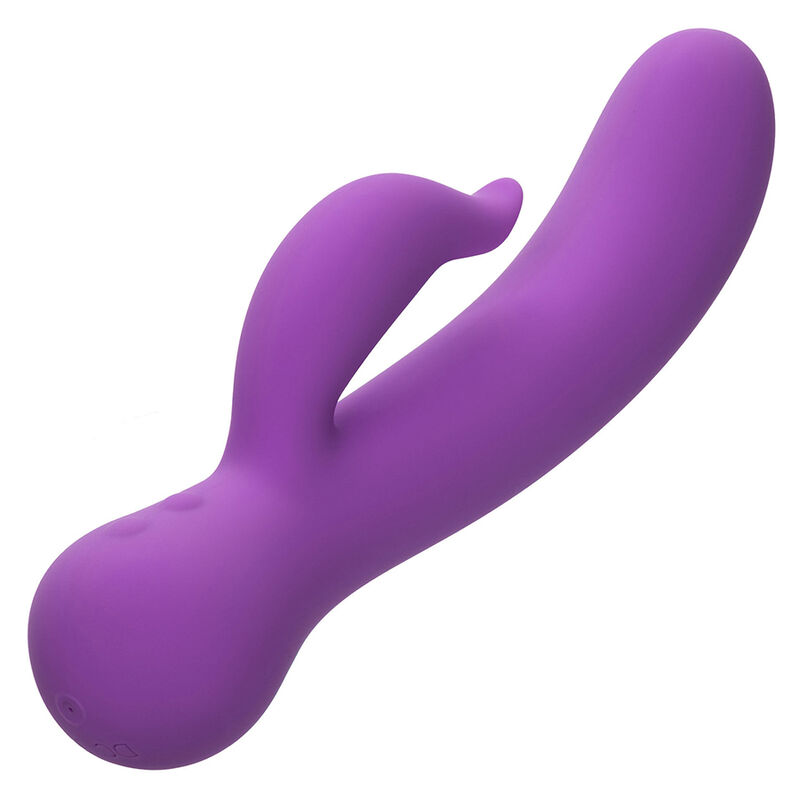 Calexotics-Primo tempo Vibratore Pleaser Ricaricabile, Viola-Silicone · Vibratori
