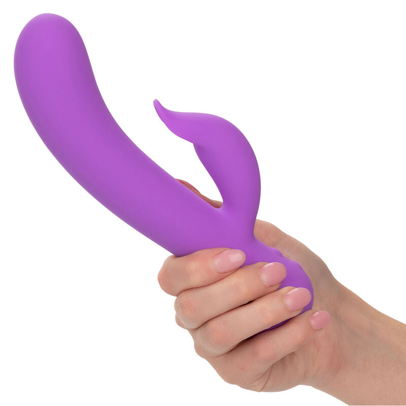 Calexotics-Primo tempo Vibratore Pleaser Ricaricabile, Viola-Silicone · Vibratori (immagine 4)