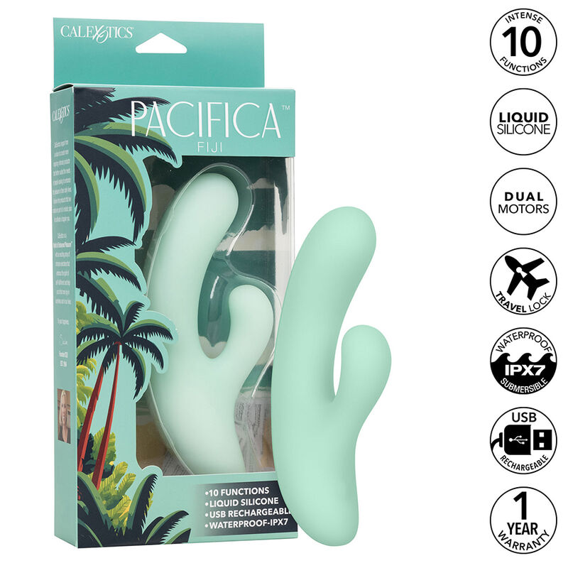 Calexotics-Pacifica Fiji Vibratore & Stimolatore G-spot 10 2 Calexotics-Pacifica Fiji Vibratore & Stimolatore G-spot 10 · Vibratori (immagine 2)