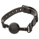 Calexotics-Nocturnal Ball Gag di Silicone Nero · Bondage & Manette