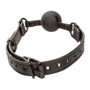 Calexotics-Nocturnal Ball Gag di Silicone Nero · Bondage & Manette (immagine 6)