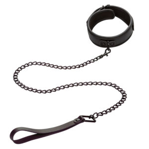 Calexotics-Collana notturna e guinzaglio in pelle, regolabile, Nero 13 Calexotics-Collana notturna e guinzaglio in pelle, regolabile, Nero · Bondage & Manette (imaginea 6)