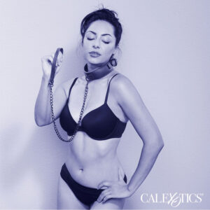 Calexotics-Collana notturna e guinzaglio in pelle, regolabile, Nero 12 Calexotics-Collana notturna e guinzaglio in pelle, regolabile, Nero · Bondage & Manette (imaginea 5)
