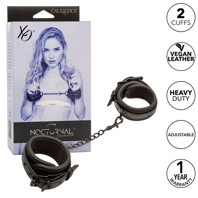Calexotics-Notturno Polsini in pelle 2 Calexotics-Notturno Polsini in pelle · Bondage & Manette (imaginea 2)