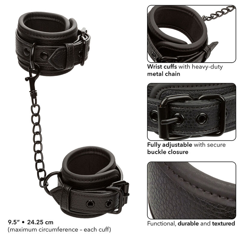 Calexotics-Notturno Polsini in pelle 4 Calexotics-Notturno Polsini in pelle · Bondage & Manette (imaginea 4)