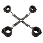 Calexotics-Connettore notturno Hog Tie in pelle regolabile Nero · Bondage & Manette