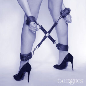 Calexotics-Connettore notturno Hog Tie in pelle regolabile Nero · Bondage & Manette (imaginea 2)