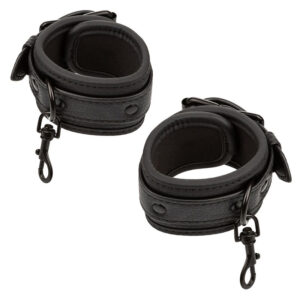 Calexotics-Notturno Imbracatura per letto in pelle regolabile nera · Bondage & Manette (imaginea 4)