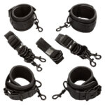 Calexotics-Notturno Imbracatura per letto in pelle regolabile nera · Bondage & Manette