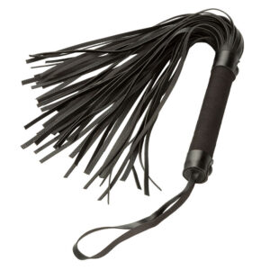Calexotics-Notturno Flogger Pelle Nero · Accessori BDSM (imaginea 8)