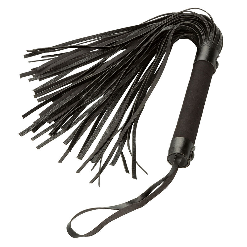 Calexotics-Notturno Flogger Pelle Nero · Accessori BDSM (imaginea 8)