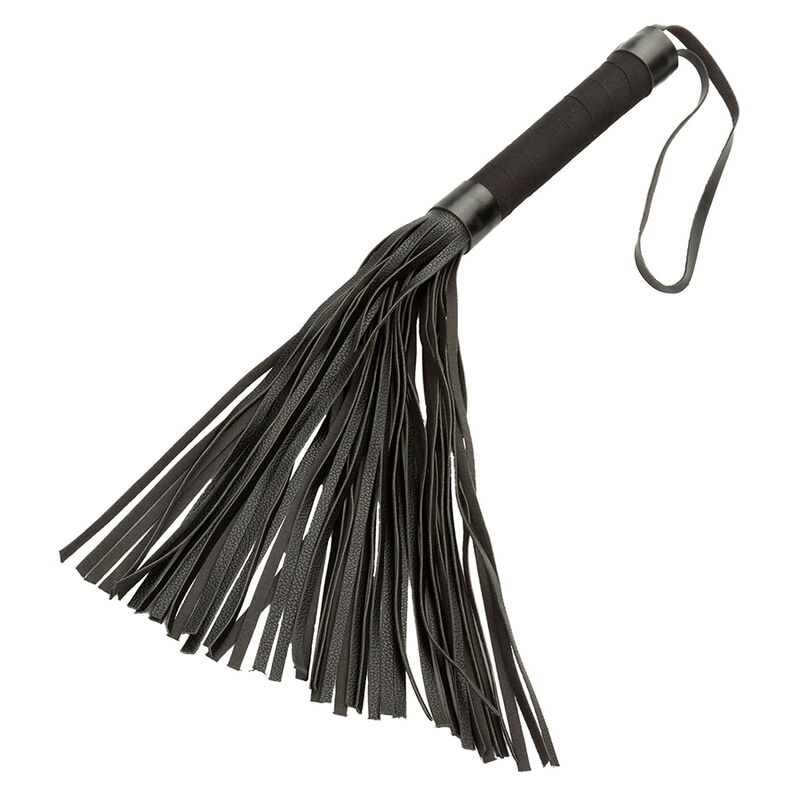 Calexotics-Notturno Flogger Pelle Nero · Accessori BDSM (imaginea 5)