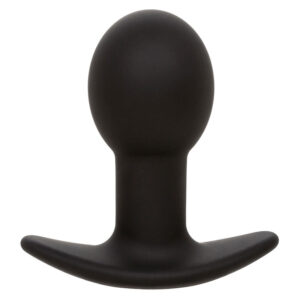 Calexotics-Rock Bottom Plug anale 10 Vibrazioni Silicone Nero-10 · Giocattoli anali