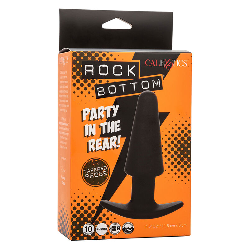 Calexotics-Rock Bottom Plug anale Conic 10 Vibrazioni, Silicone 2 Calexotics-Rock Bottom Plug anale Conic 10 Vibrazioni, Silicone · Giocattoli anali (imaginea 2)