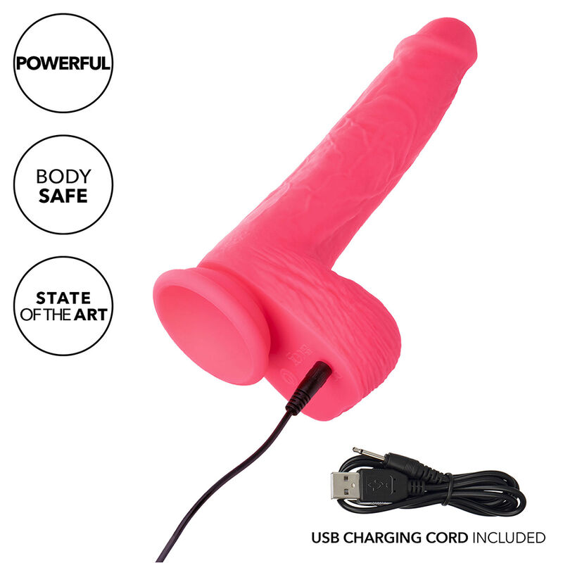 Calexotics-Studs Vibratore Realistico 17.75 cm, 10 Vibrazioni · Vibratori (immagine 5)
