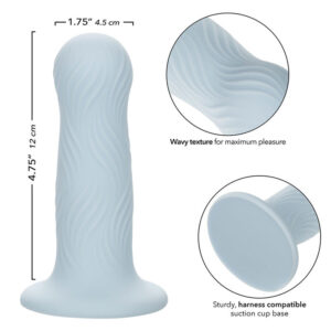 Calexotics-Wave Rider Foam Anale Plug Blue-Silicone, Impermeabile · Giocattoli anali (immagine 6)