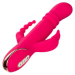 Calexotics-Jack Fantasy Vibratore Coniglio Triplo Riscaldato Rosa-7 · Vibratori