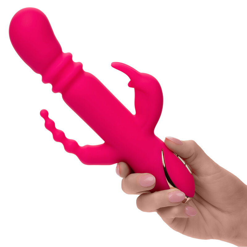 Calexotics-Jack Fantasy Vibratore Coniglio Triplo Riscaldato Rosa-7 2 Calexotics-Jack Fantasy Vibratore Coniglio Triplo Riscaldato Rosa-7 · Vibratori (imaginea 2)