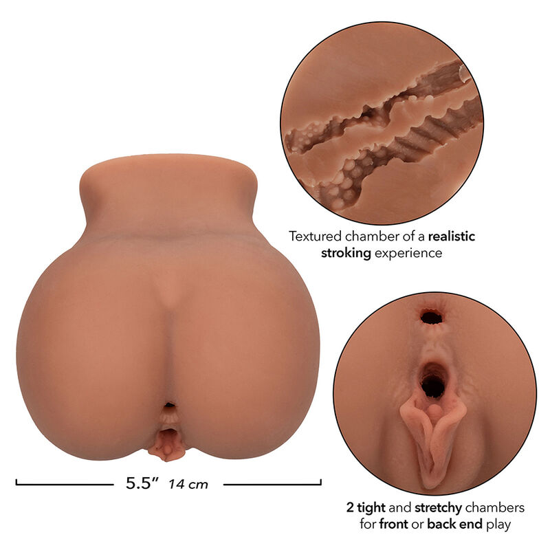 Calexotics-Roller Babe Doppio Masturbatore, Colore Flesh-Ventosa · Masturbatori (immagine 2)