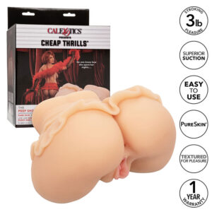 Calexotics-Il Peep Show Girl Doppia Masturbazione Realist Flesh · Masturbatori (imaginea 9)