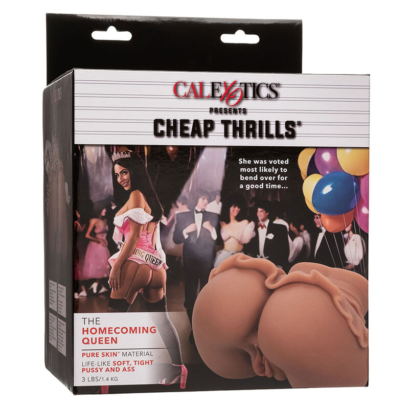 Calexotics-The Homecoming Queen Masturbatore Doppio Realist Caramel · Masturbatori (imaginea 6)