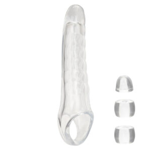 Calexotics-Maxx Extension Pene Regolabile Trasparente · Anelli & Guaine per pene (immagine 8)