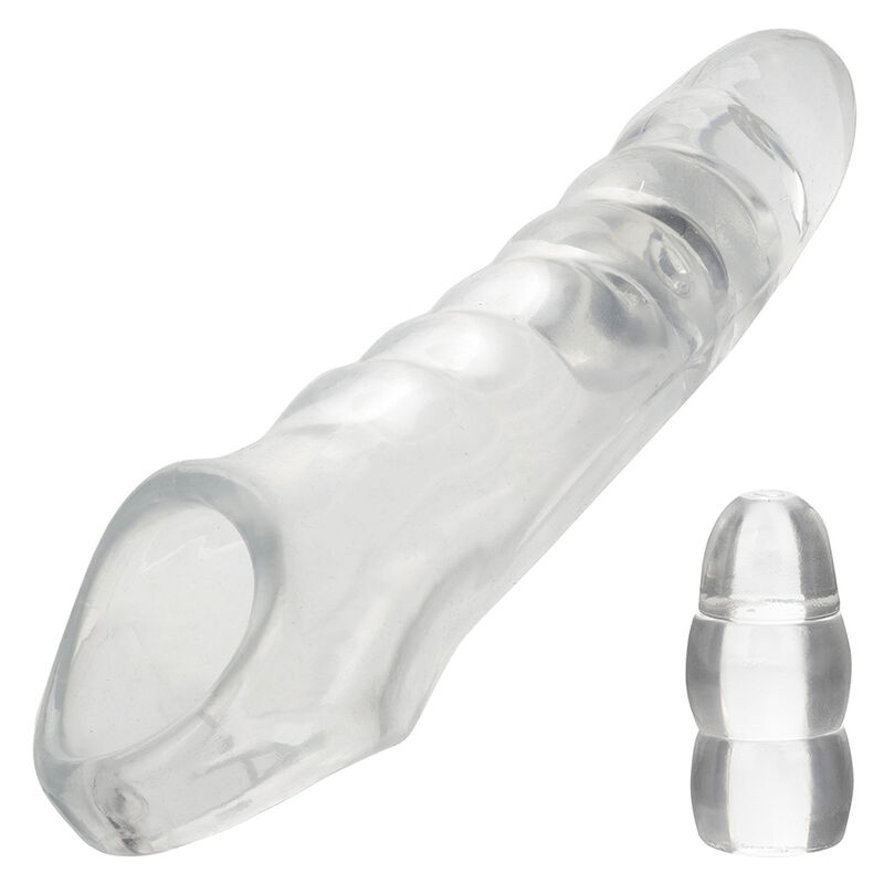 Calexotics-Maxx Extension Pene Regolabile Trasparente · Anelli & Guaine per pene