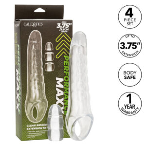 Calexotics-Maxx Extension Pene Regolabile Trasparente · Anelli & Guaine per pene (immagine 9)