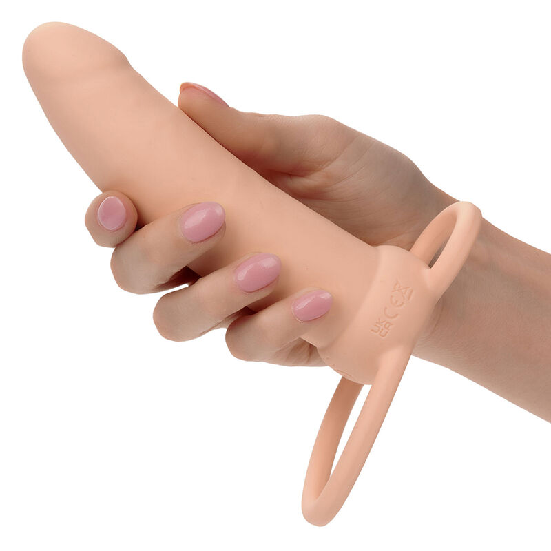 Calexotics-Maxx Thick Dual Penetrator 10 Vibrazioni Nude-Silicone 5 Calexotics-Maxx Thick Dual Penetrator 10 Vibrazioni Nude-Silicone · Anelli & Guaine per pene (imaginea 5)