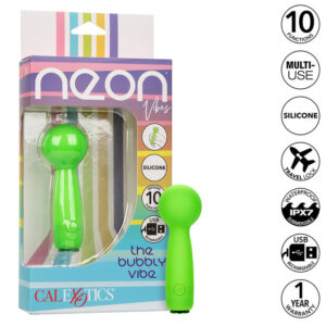 Calexotics-Mini Massaggiatore Neon Vibes Il Bubbly Vibe 10 modalità 20 Calexotics-Mini Massaggiatore Neon Vibes Il Bubbly Vibe 10 modalità · Vibratori (imaginea 10)