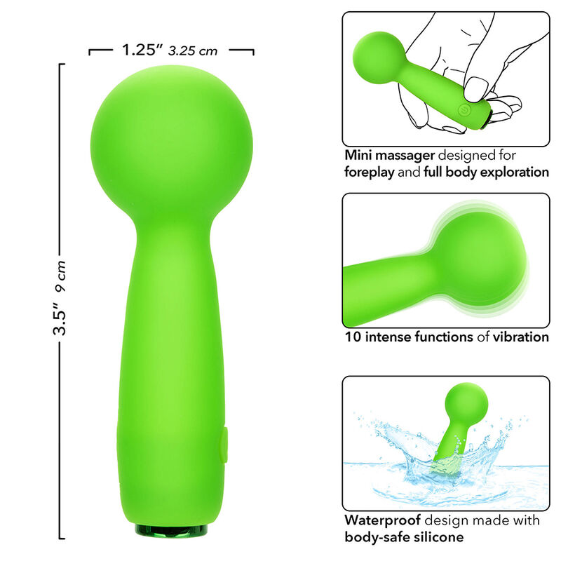 Calexotics-Mini Massaggiatore Neon Vibes Il Bubbly Vibe 10 modalità 3 Calexotics-Mini Massaggiatore Neon Vibes Il Bubbly Vibe 10 modalità · Vibratori (imaginea 3)