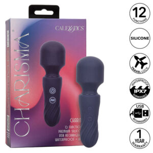 Calexotics-Charisma Charm Massaggiatore 12 Funzioni Viola-Silicone, 12 · Vibratori (imaginea 9)